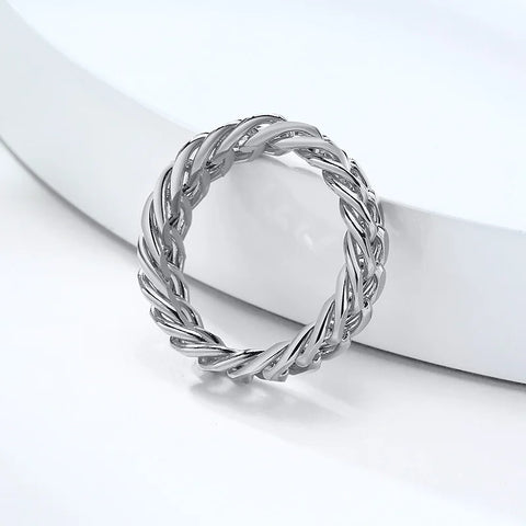Men's Miami Cuban Chain Ring - 6MM Stainless Steel Curb Link Band