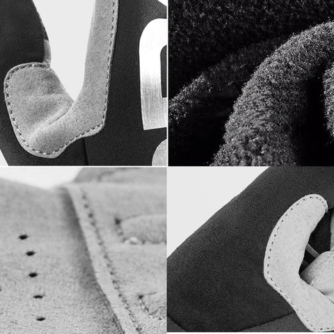 ROCKBROS Fietshandschoenen - Schokbestendige, ademende, warme MTB-handschoenen met lange vingers voor mannen en vrouwen
