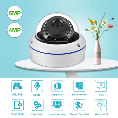 Gadinan 5MP/4MP/8MP Outdoor IP CCTV Camera