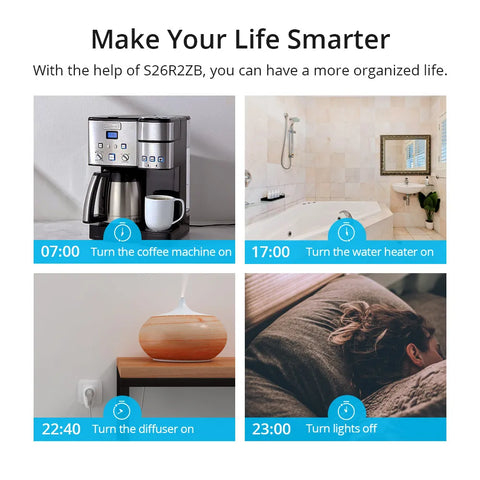 SONOFF S26 R2 ZigBee Smart Plug