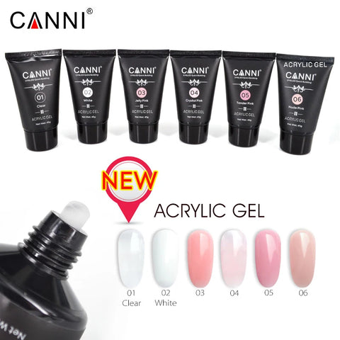 CANNI Poly Nails UV Gel Nail Art Manicure