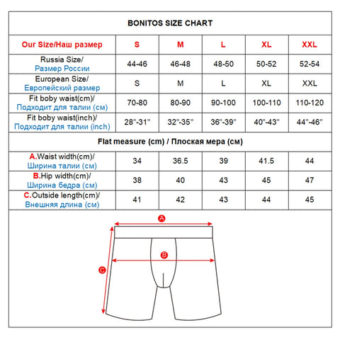 Boxershorts met lange pijpen voor heren