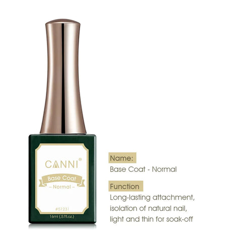 CANNI 16ml BaseCoat Topcoat Functionele Gelset