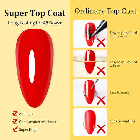 BORN PRETTY 250g Super Top Coat Gel Nail Polish