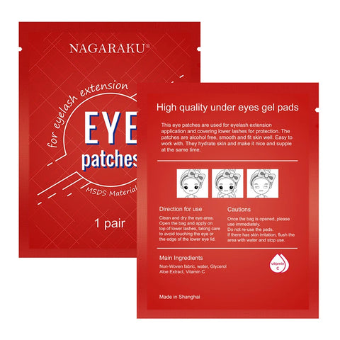 NAGARAKU New Patches Eyelash Under Eye Pads for Lash Extensions