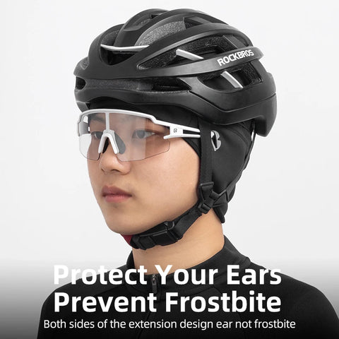ROCKBROS Winterfietsmuts - Winddichte bandana voor sport, skiën, hardlopen en fietsen