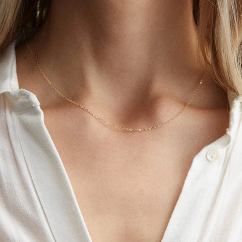 eManco Fine Chain Necklace - Stainless Steel Gold Color Pendants for Women - Perfect Statement Jewelry Gift