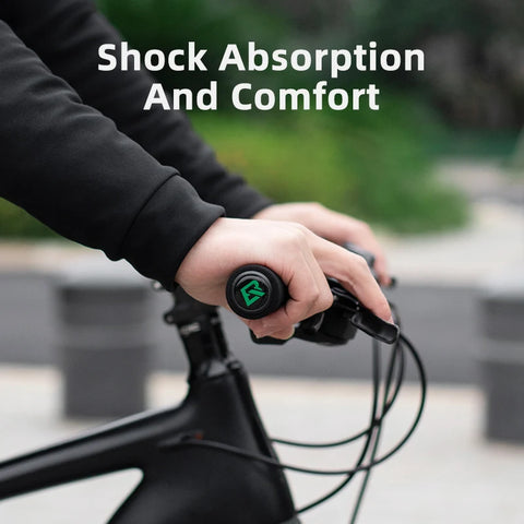 ROCKBROS Bicycle Grips - Ultra-light Silicone Sponge Handlebar Grips for MTB
