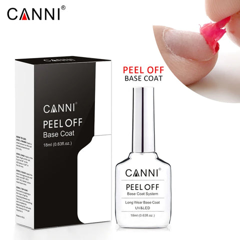 CANNI Long Wear No-Wipe Topcoat & Crystal Magnetic Cat Eye Gel