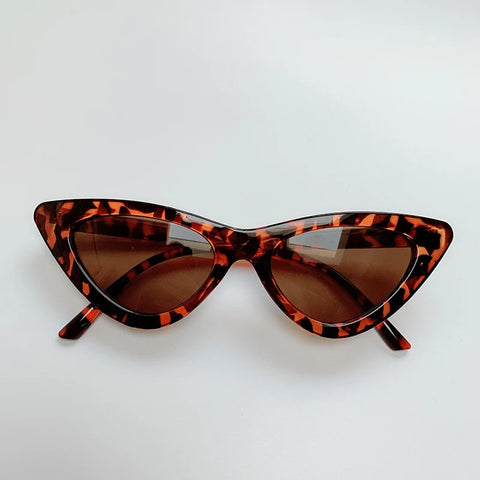 Vintage roze cat-eye zonnebril - Retro UV400 damesmode