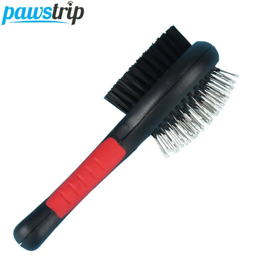 Multifunction Double Faced Pet Grooming Tool for Dogs and Cats – Perfect for Long Hair