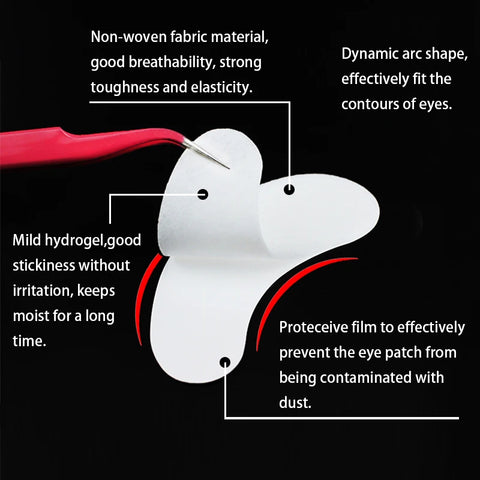 Eye Patches for Eyelash Extensions - 20/50/100pcs