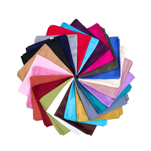 Elegant 90x90cm Silk Scarf for Stylish Women