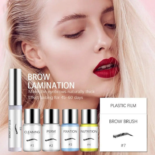 Brow Lamination Kit – Semi-Permanent Brow Lift and Lash Extension Experience