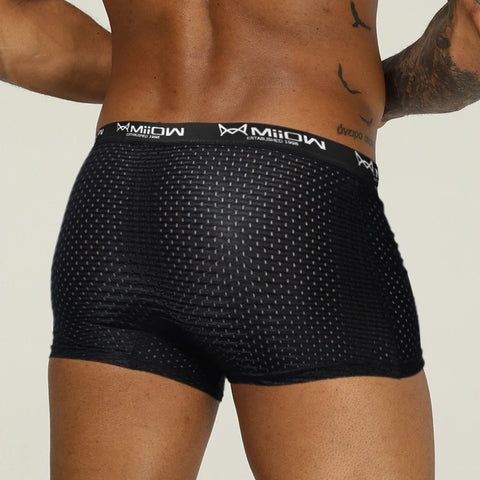 MiiOW Mesh Heren Ondergoed Boxershorts 