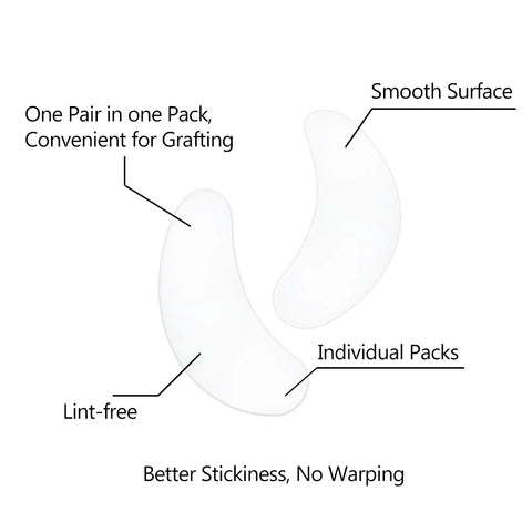 Eye Patches for Eyelash Extensions - 20/50/100pcs