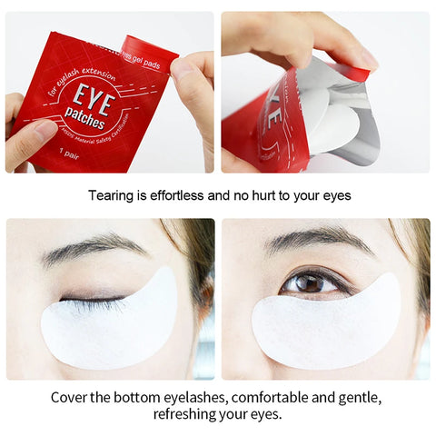 NAGARAKU New Patches Eyelash Under Eye Pads for Lash Extensions