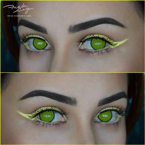 UYAAI Roze Cosplay Contactlens - Grote Pupillen Multicolor 
