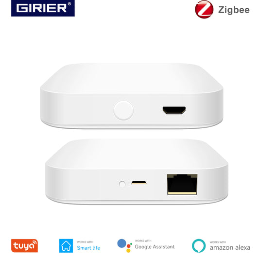Tuya ZigBee 3.0 Smart Hub, Wireless/Wired Gateway Bridge