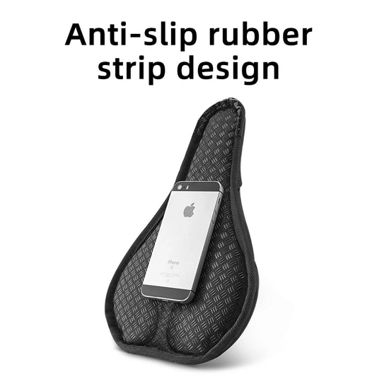 ROCKBROS Silicone Bicycle Saddle: Breathable MTB Seat Cushion Cover for Ultimate Comfort