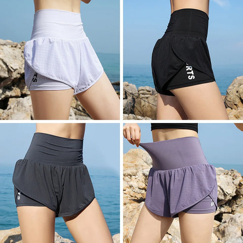 SOISOU Nieuwe zomer fitnessshorts voor dames