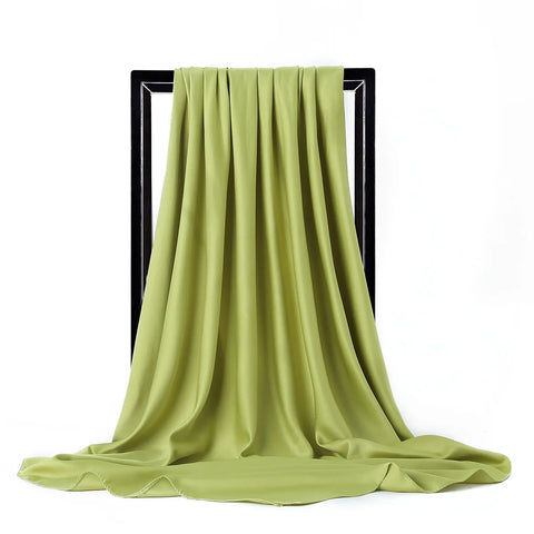 Elegant 90x90cm Silk Scarf for Stylish Women