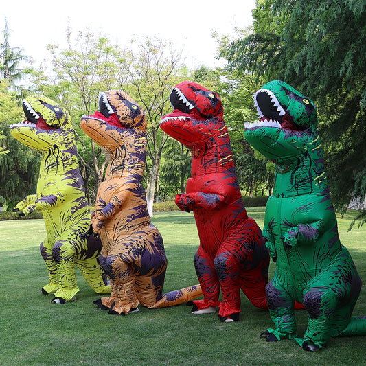 T-Rex Inflatable Dinosaur Costume for Kids & Adults