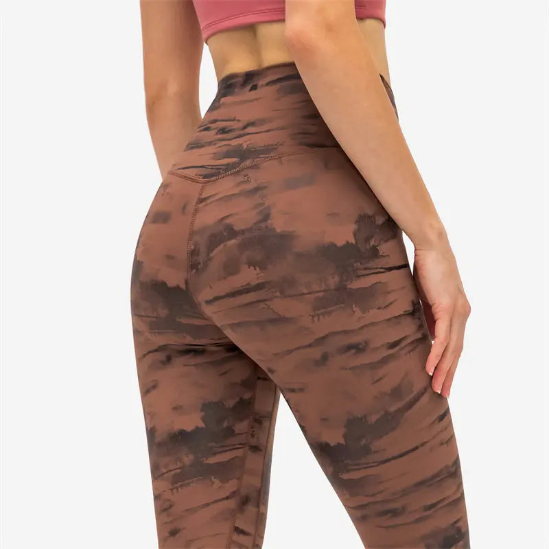 Nepoagym HOPE 25" Women High Waisted Pattern Yoga Leggings