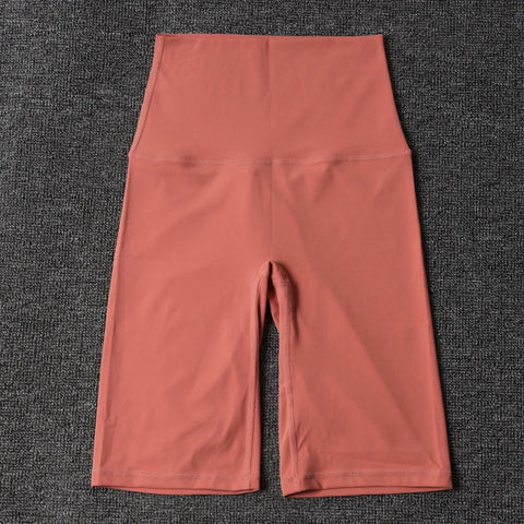 SOISOU Dames Nylon Shorts met Hoge Taille