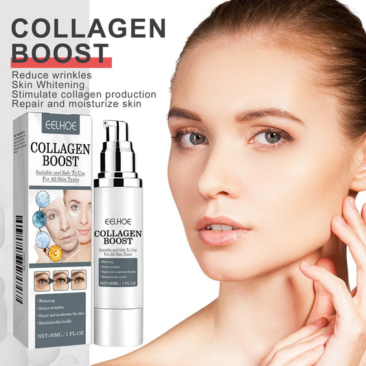 Collagen Booster Face Cream - Moisturizing Firming Skincare with Hyaluronic Acid for Women