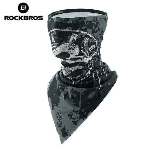 ROCKBROS Zomer Driehoek Gezichtsmasker - UV-Beschermende Fiets Bivakmuts