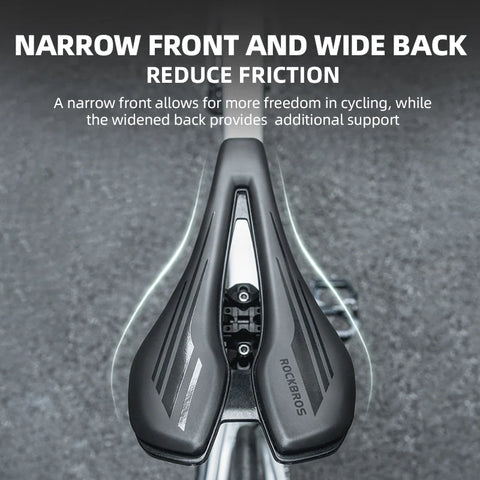 ROCKBROS Ultralight Hollow Comfortable Bicycle Saddle for MTB and Road Cycling