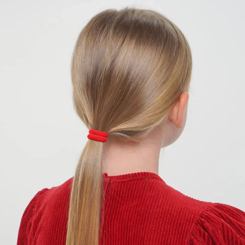 Kleurrijke elastische haarbanden voor meisjes - 50/300/500 stuks paardenstaarthouders 