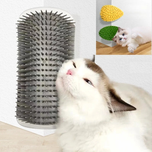 Cat Scratcher Massager - Multi-Functional Grooming Tool for Cats and Dogs