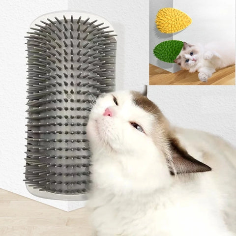 Cat Scratcher Massager - Multi-Functional Grooming Tool for Cats and Dogs