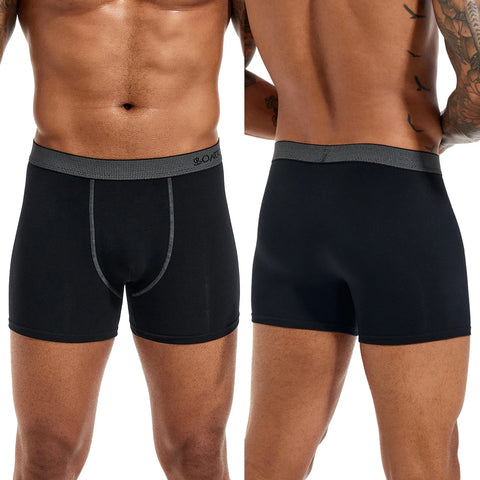 5-delige set luxe katoenen boxershorts voor heren