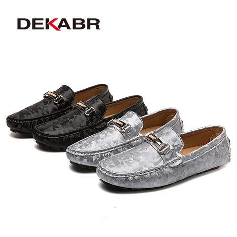 DEKABR Luxe Heren Loafers - Handgemaakte Instappers