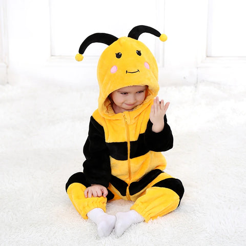 Halloween Bee Newborn Baby Bodysuit