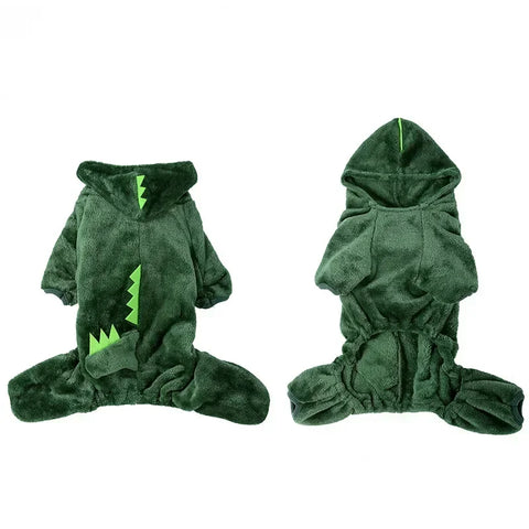 Soft Warm Fleece Dog Jumpsuits for Small Dogs, Puppies, and Cats - Cozy Hoodies for Chihuahua and Yorkshire Terriers