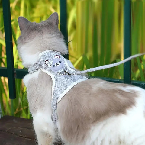 Kittens Harness and Collar Supplies for Small Pets - Perfect for Playful Adventures