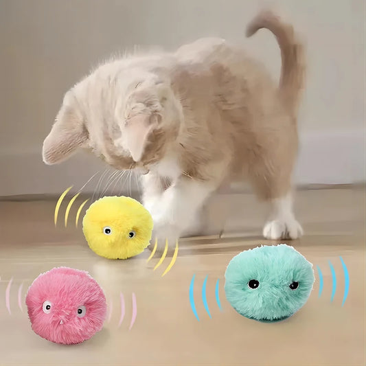 Interactive Catnip Ball - Smart Cat Toy for Engaging Playtime