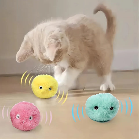 Interactieve kattenkruidbal - slim kattenspeeltje voor boeiend speelplezier 
