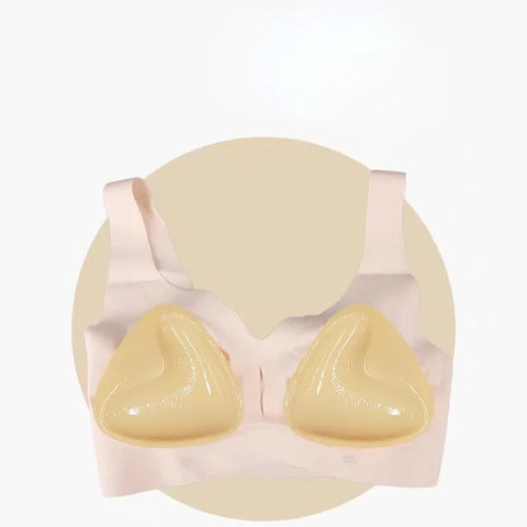 Solid Self Adhesive Bra Inserts - Reusable Push Up Breast Lift Padding