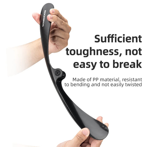 ROCKBROS Adjustable Bike Mudguard - Quick Release PP Plastic Fender for Road Cycling