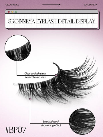 GROINNEYA Cat Eye Lashes