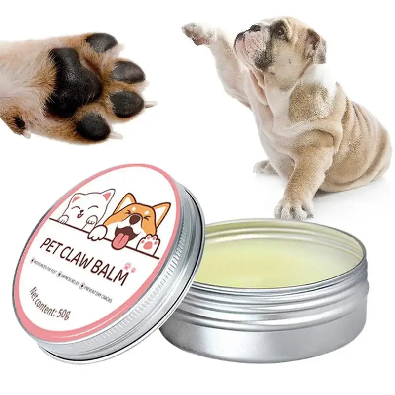 Potenbalsem voor katten 50g Katten- en hondenpootbeschermende crème Huisdierneusbeschermer Hydraterende crème Huisdierkloven Voetreparatie Accessoires voor katten 
