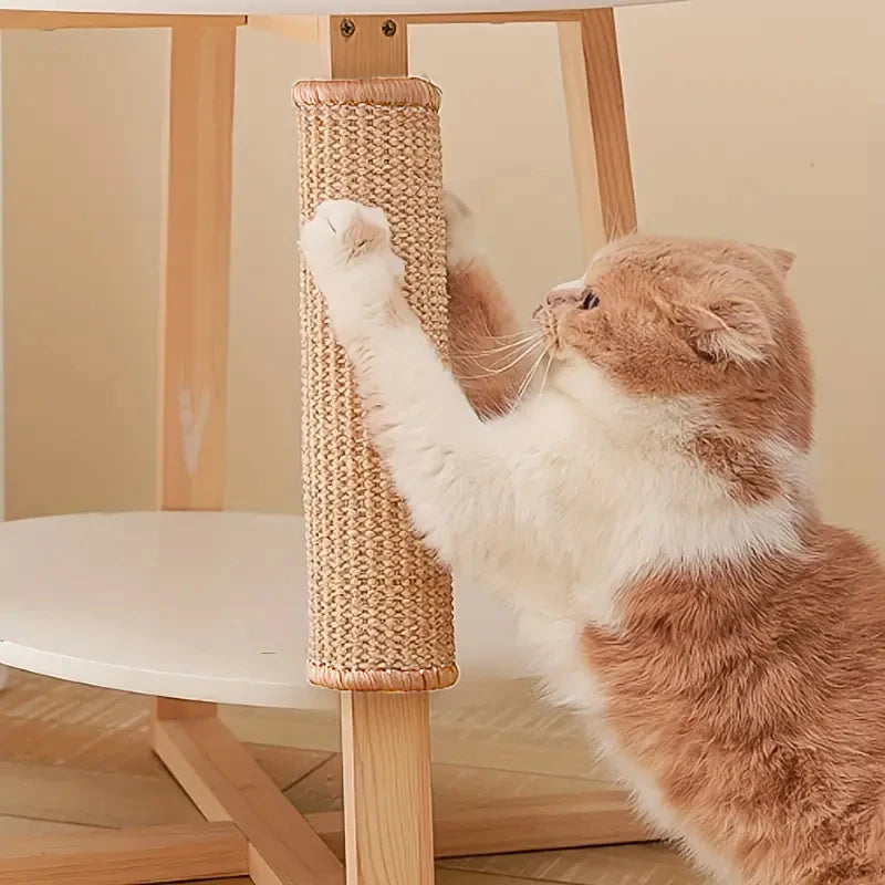 Natural Sisal Cat Scratcher Mat - Protect Your Furniture with Style