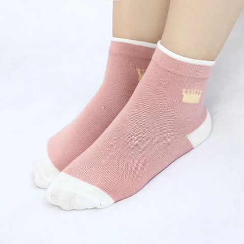 Children's Thick Terry Dinosaur Space Socks