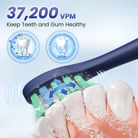 SEJOY Sonic Electric Toothbrush with 5 Modes