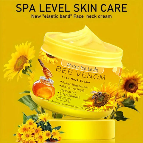 Bee Venom Neck Cream for Moisturizing and Firming Skin